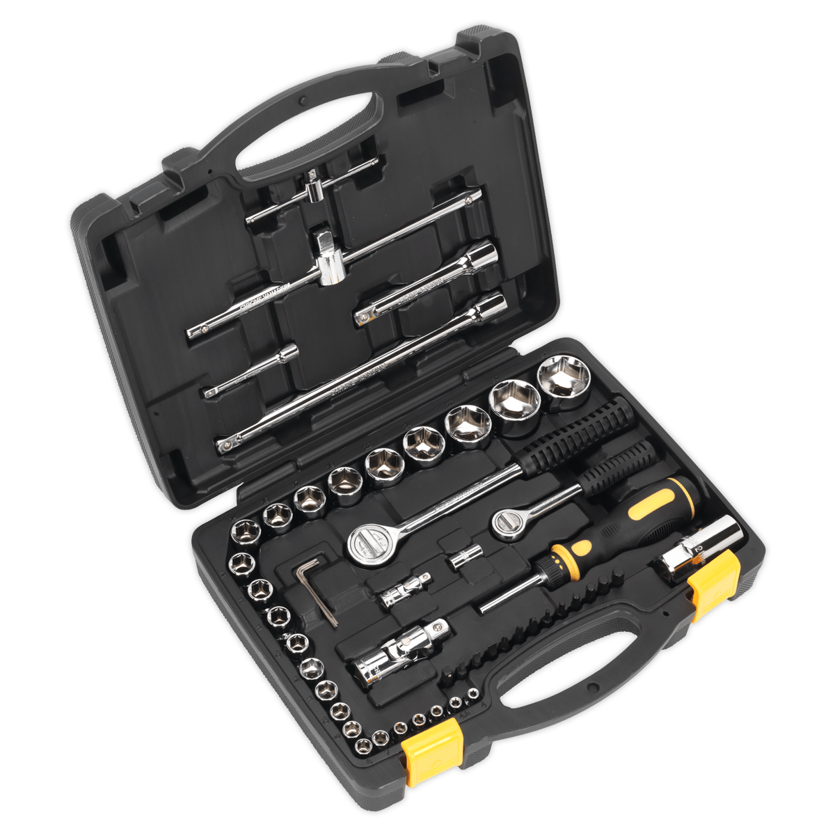 Sealey AP225BCOMBO American PRO® Topchest 5 Drawer with 272pc Tool Kit - Black - AP225BCOMBO - Sealey Tools UK - Trade Counter Direct