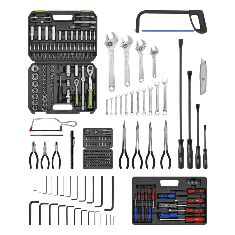 Sealey AP225BCOMBO American PRO® Topchest 5 Drawer with 272pc Tool Kit - Black - AP225BCOMBO - Sealey Tools UK - Trade Counter Direct