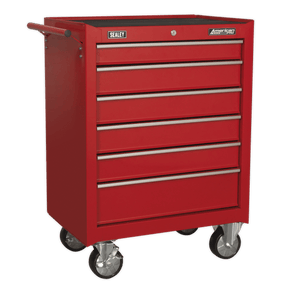 Sealey AP226 American PRO® Rollcab 6 Drawer - Red - AP226 - Sealey Tools UK - Trade Counter Direct
