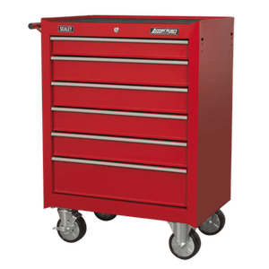 Sealey AP226 American PRO® Rollcab 6 Drawer - Red - AP226 - Sealey Tools UK - Trade Counter Direct