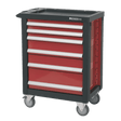 Sealey AP2406 Rollcab 6 Drawer with Ball - Bearing Slides - AP2406 - Sealey Tools UK - Trade Counter Direct