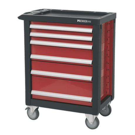 Sealey AP2406 Rollcab 6 Drawer with Ball - Bearing Slides - AP2406 - Sealey Tools UK - Trade Counter Direct