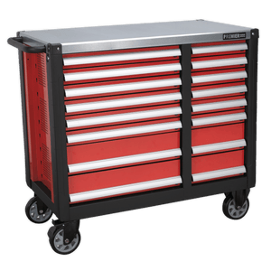 Sealey AP24216 Premier™ Mobile Workstation 16 Drawer - AP24216 - Sealey Tools UK - Trade Counter Direct