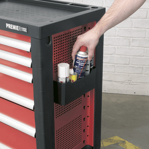 Sealey AP24ACC5 Premier™ Can & Bottle Holder for AP24 Series Tool Chests - AP24ACC5 - Sealey Tools UK - Trade Counter Direct