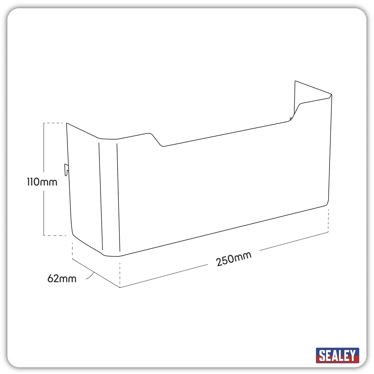 Sealey AP24ACC5 Premier™ Can & Bottle Holder for AP24 Series Tool Chests - AP24ACC5 - Sealey Tools UK - Trade Counter Direct