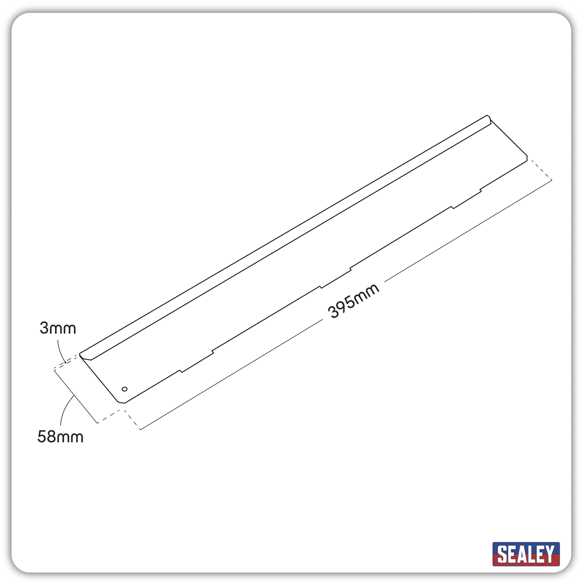 Sealey AP24ACC6 Premier™ Drawer Divider for AP24 Series Rollcabs & Topchests - AP24ACC6 - Sealey Tools UK - Trade Counter Direct