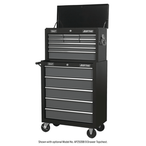 Sealey AP2505B American PRO® Rollcab 5 Drawer - Black/Grey - AP2505B - Sealey Tools UK - Trade Counter Direct