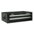 Sealey AP26029TB Superline PRO® Mid-Box Tool Chest 2 Drawer - Black - AP26029TB - Sealey Tools UK - Trade Counter Direct
