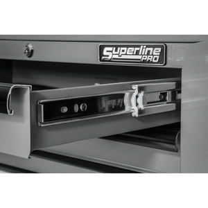 Sealey AP26029TG Superline PRO® Mid-Box Tool Chest 2 Drawer - Grey/Black - AP26029TG - Sealey Tools UK - Trade Counter Direct