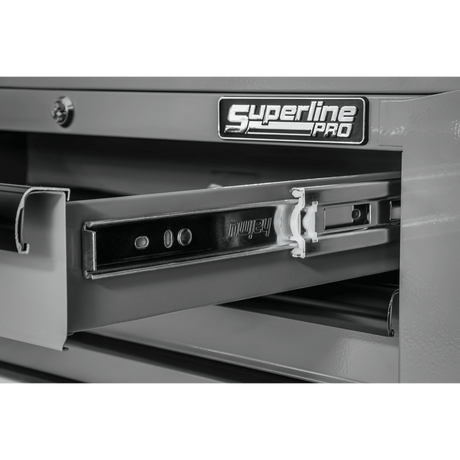 Sealey AP26029TG Superline PRO® Mid-Box Tool Chest 2 Drawer - Grey/Black - AP26029TG - Sealey Tools UK - Trade Counter Direct