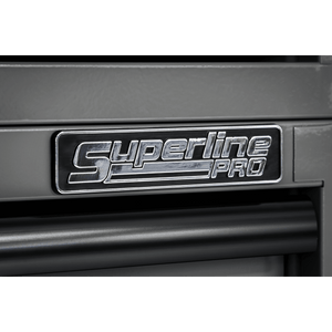 Sealey AP26029TG Superline PRO® Mid-Box Tool Chest 2 Drawer - Grey/Black - AP26029TG - Sealey Tools UK - Trade Counter Direct