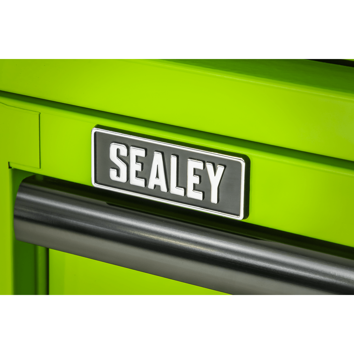 Sealey AP26029THV Superline PRO® Mid-Box Tool Chest 2 Drawer - Green/Black - AP26029THV - Sealey Tools UK - Trade Counter Direct