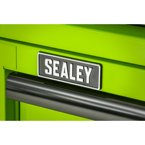Sealey AP26029THV Superline PRO® Mid-Box Tool Chest 2 Drawer - Green/Black - AP26029THV - Sealey Tools UK - Trade Counter Direct