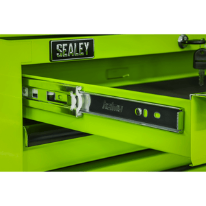Sealey AP26029THV Superline PRO® Mid-Box Tool Chest 2 Drawer - Green/Black - AP26029THV - Sealey Tools UK - Trade Counter Direct