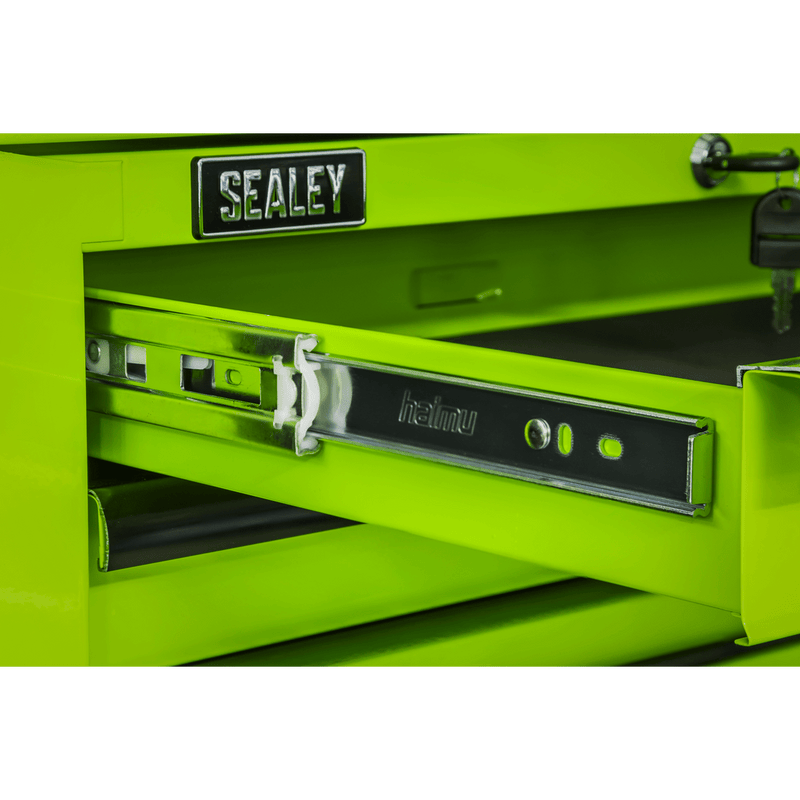 Sealey AP26029THV Superline PRO® Mid-Box Tool Chest 2 Drawer - Green/Black - AP26029THV - Sealey Tools UK - Trade Counter Direct