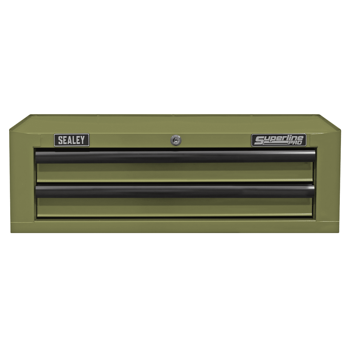 Sealey AP26029TK Superline PRO® Mid-Box Tool Chest 2 Drawer - Khaki - AP26029TK - Sealey Tools UK - Trade Counter Direct