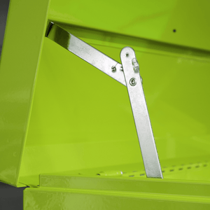 Sealey AP26059THV Superline PRO® Topchest 5 Drawer - Green/Black - AP26059THV - Sealey Tools UK - Trade Counter Direct