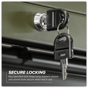 Sealey AP26059TK Superline PRO® Heavy-Duty Topchest 5 Drawer - Khaki - AP26059TK - Sealey Tools UK - Trade Counter Direct