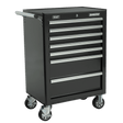 Sealey AP26479TB Superline PRO® Rollcab 7 Drawer - Black - AP26479TB - Sealey Tools UK - Trade Counter Direct