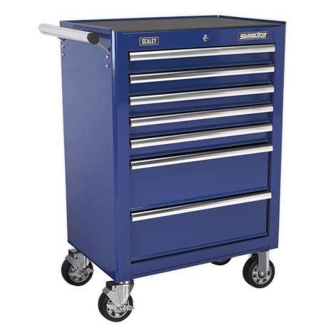 Sealey AP26479TC Superline PRO® Rollcab 7 Drawer - Blue - AP26479TC - Sealey Tools UK - Trade Counter Direct