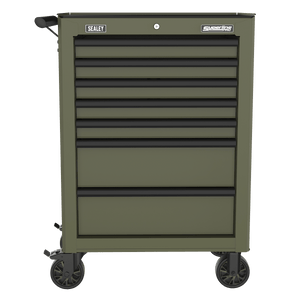 Sealey AP26479TK Superline PRO® Heavy-Duty Rollcab 7 Drawer - Khaki - AP26479TK - Sealey Tools UK - Trade Counter Direct