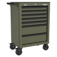 Sealey AP26479TK Superline PRO® Heavy-Duty Rollcab 7 Drawer - Khaki - AP26479TK - Sealey Tools UK - Trade Counter Direct