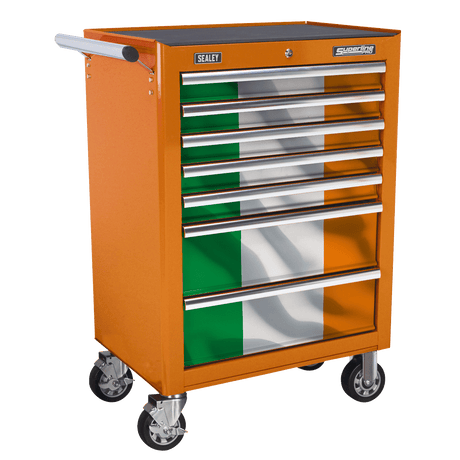 Sealey AP26479TOIRE Republic of Ireland Graphics 7 Drawer Rollcab Kit - AP26479TOIRE - Sealey Tools UK - Trade Counter Direct
