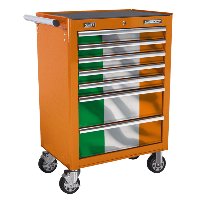 Sealey AP26479TOIRE Republic of Ireland Graphics 7 Drawer Rollcab Kit - AP26479TOIRE - Sealey Tools UK - Trade Counter Direct