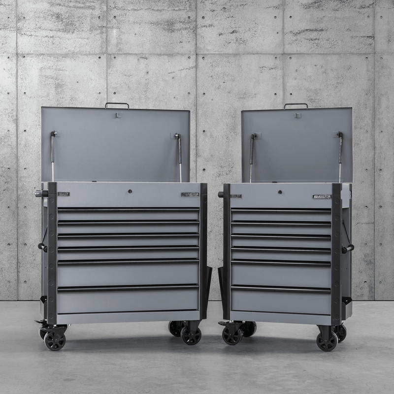 Sealey AP266G Superline Pro® Tool Trolley 6 Drawer - Grey - AP266G - Sealey Tools UK - Trade Counter Direct