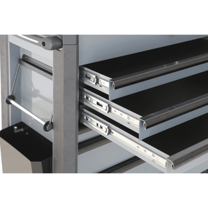 Sealey AP266G Superline Pro® Tool Trolley 6 Drawer - Grey - AP266G - Sealey Tools UK - Trade Counter Direct