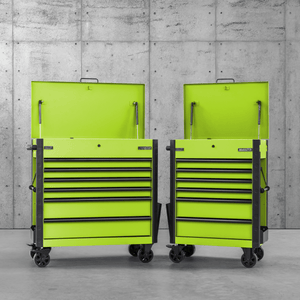 Sealey AP266HV Superline Pro® Tool Trolley 6 Drawer - Green - AP266HV - Sealey Tools UK - Trade Counter Direct