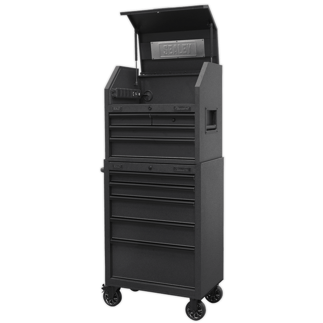 Sealey AP27BESTACK 9 Drawer Tool Chest Combination with Power Bar - AP27BESTACK - Sealey Tools UK - Trade Counter Direct