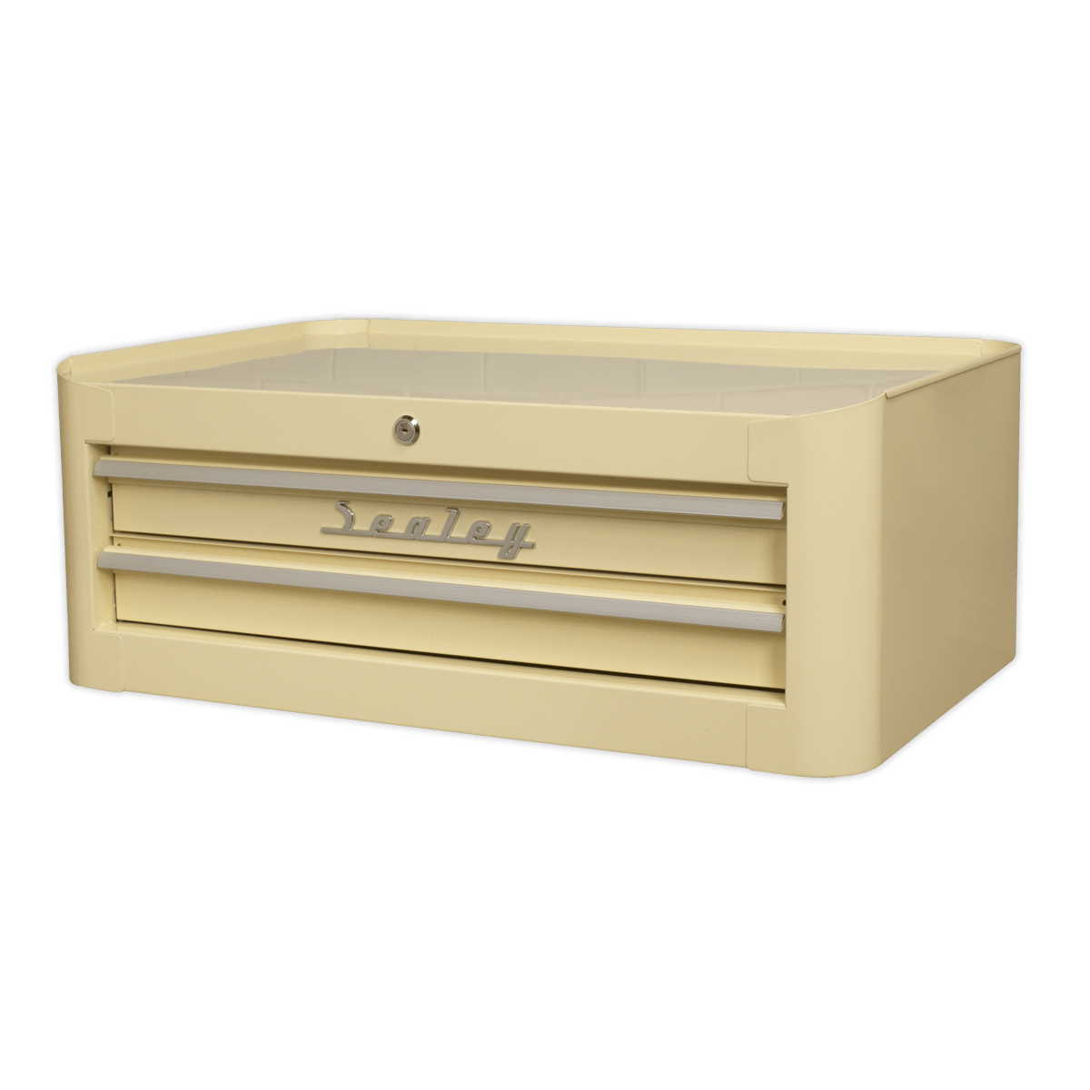 Sealey AP28102 Premier™ Retro Style Mid-Box Tool Chest 2 Drawer - AP28102 - Sealey Tools UK - Trade Counter Direct