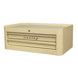 Sealey AP28102 Premier™ Retro Style Mid-Box Tool Chest 2 Drawer - AP28102 - Sealey Tools UK - Trade Counter Direct