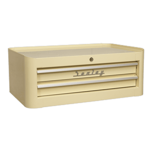 Sealey AP28102 Premier™ Retro Style Mid-Box Tool Chest 2 Drawer - AP28102 - Sealey Tools UK - Trade Counter Direct