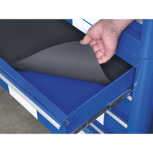 Sealey AP28COMBO2BWS Premier™ Retro Style Topchest, Mid-Box Tool Chest & Rollcab Combination 10 Drawer - Blue with White Stripes - AP28COMBO2BWS - Sealey Tools UK - Trade Counter Direct