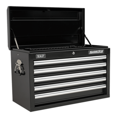 Sealey AP33059B Superline PRO® Topchest 5 Drawer - Black - AP33059B - Sealey Tools UK - Trade Counter Direct
