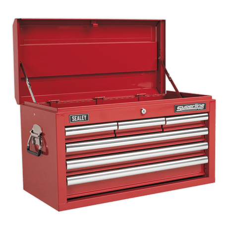 Sealey AP33069 Superline PRO® Topchest 6 Drawer - Red - AP33069 - Sealey Tools UK - Trade Counter Direct