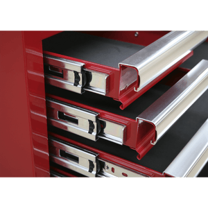 Sealey AP33069 Superline PRO® Topchest 6 Drawer - Red - AP33069 - Sealey Tools UK - Trade Counter Direct