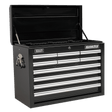 Sealey AP33109B Superline PRO® Topchest 10 Drawer - Black - AP33109B - Sealey Tools UK - Trade Counter Direct