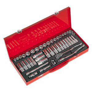 Sealey AP33109COMBO Superline PRO® Topchest 10 Drawer with 139pc Tool Kit - Red - AP33109COMBO - Sealey Tools UK - Trade Counter Direct