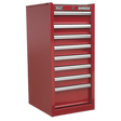 Sealey AP33589 Superline PRO® Hang-On Chest 8 Drawer - Red - AP33589 - Sealey Tools UK - Trade Counter Direct