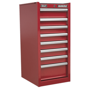 Sealey AP33589 Superline PRO® Hang-On Chest 8 Drawer - Red - AP33589 - Sealey Tools UK - Trade Counter Direct