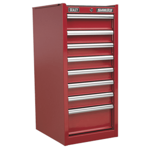 Sealey AP33589 Superline PRO® Hang-On Chest 8 Drawer - Red - AP33589 - Sealey Tools UK - Trade Counter Direct