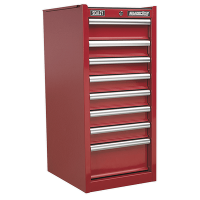 Sealey AP33589 Superline PRO® Hang-On Chest 8 Drawer - Red - AP33589 - Sealey Tools UK - Trade Counter Direct