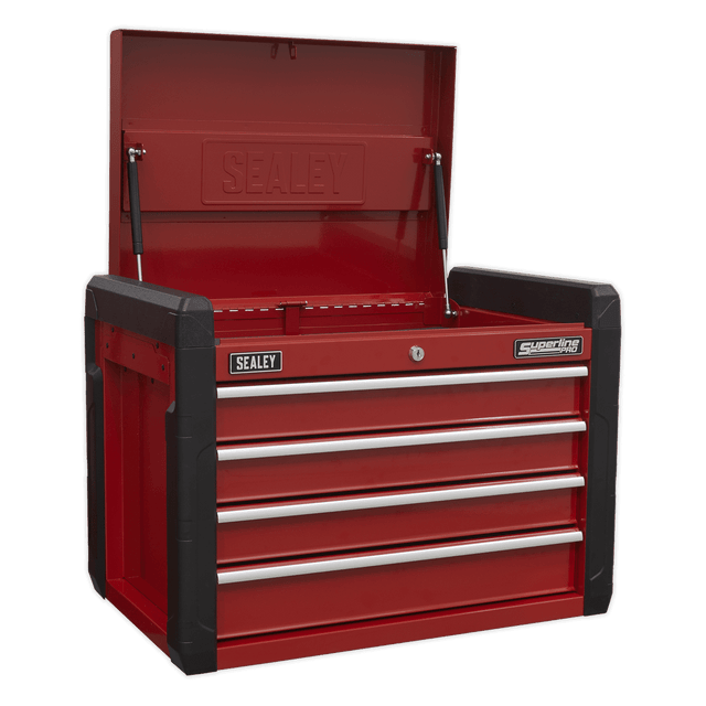 Sealey AP3401 Topchest 4 Drawer with Ball Bearing Slides - AP3401 - Sealey Tools UK - Trade Counter Direct