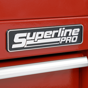 Sealey AP3410STACK Superline PRO® Topchest & Rollcab Combination 10 Drawer - AP3410STACK - Sealey Tools UK - Trade Counter Direct