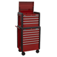 Sealey AP3411STACK Superline PRO® Topchest & Rollcab Combination 11 Drawer - AP3411STACK - Sealey Tools UK - Trade Counter Direct