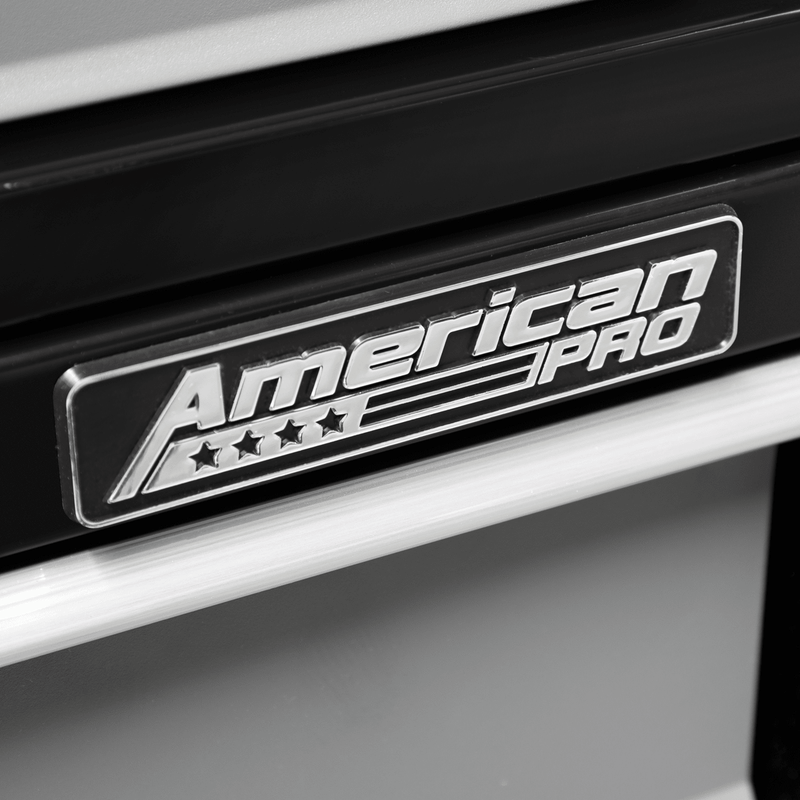 Sealey AP3505TB American PRO® Topchest 5 Drawer - Black/Grey - AP3505TB - Sealey Tools UK - Trade Counter Direct