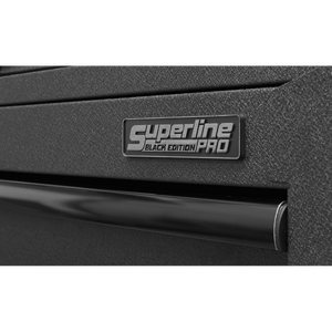 Sealey AP3606BE Superline PRO® Black Edition Rollcab with 6 Soft Close Drawers 915mm - AP3606BE - Sealey Tools UK - Trade Counter Direct